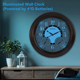 Geevon clock battery installation guidance for quick setup.
