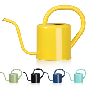 gegemaoyi 1L long-spout stainless steel watering can for precise indoor watering