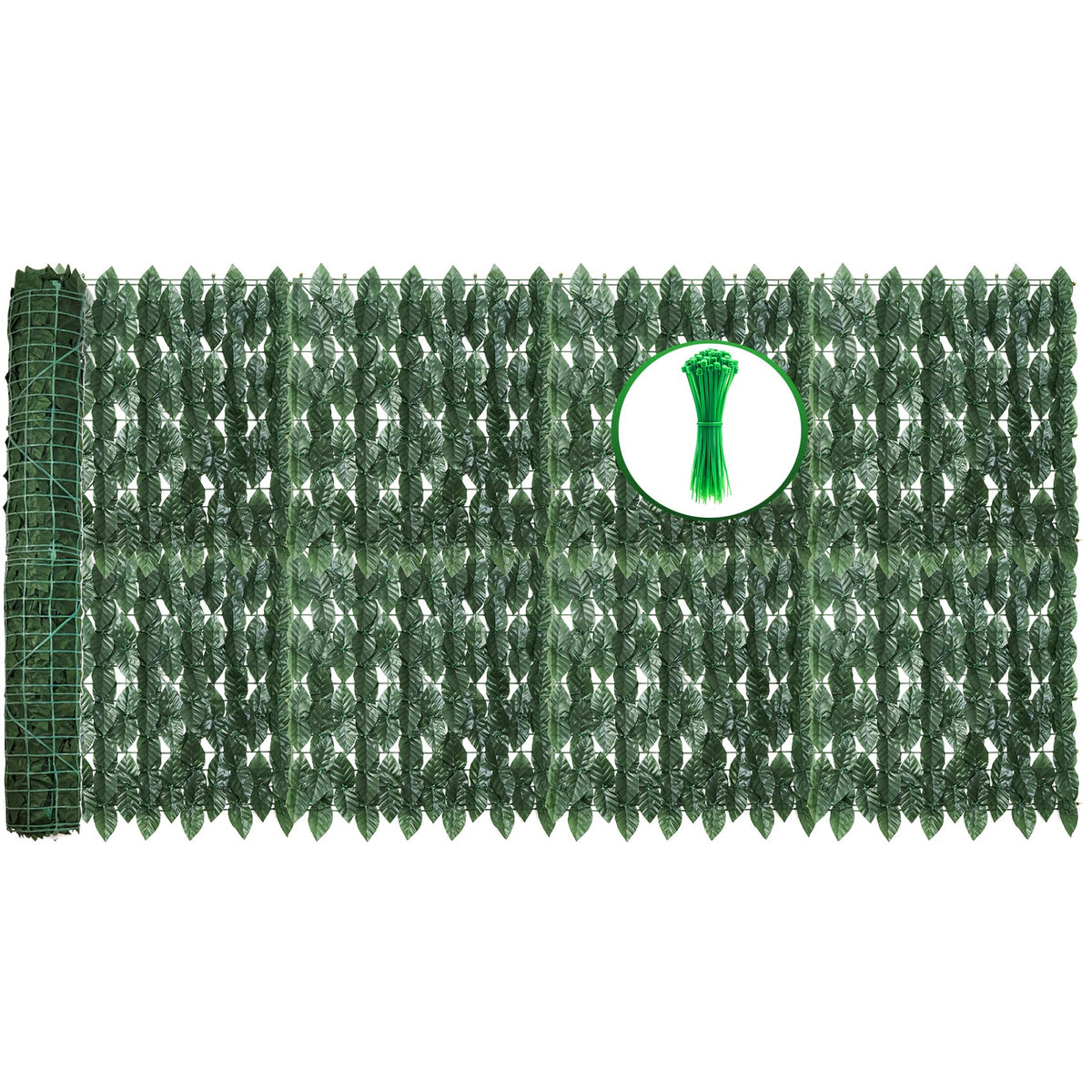 GEIGUIWA artificial ivy fence panel 100x40 for easy privacy and stylish backdrop.
