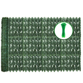 Geiguiwa privacy ivy fence panel 120x60 with realistic leaves for backyard privacy.