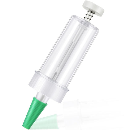 Geiserailie mini seed dispenser side view for precise sowing in pots.