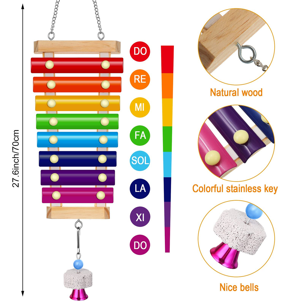 Gejoy chicken mirror toy encourages social interaction through self reflection