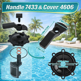 Gekufa handle 7433 enables easy manual control and quick adjustments.