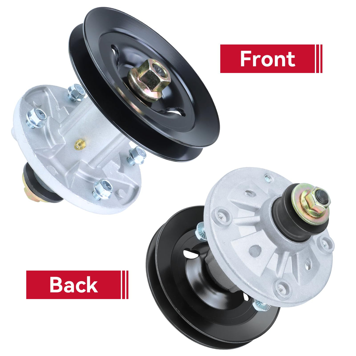 GELASKA EZtrak Z225 spindle fitment supports reliable zero-turn mowing
