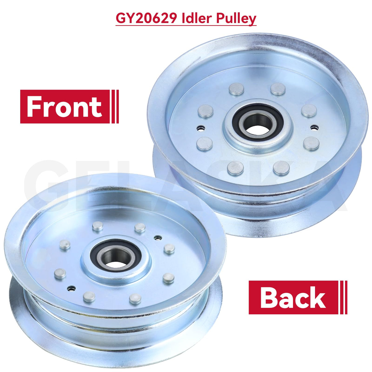 GELASKA quality-control banner signals reliable aftermarket parts.