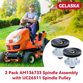 GELASKA UC26511 pulley replacement keeps deck operation smooth