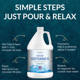 GELEAN concentrated emulsion lets you use small amounts for effective foam control.