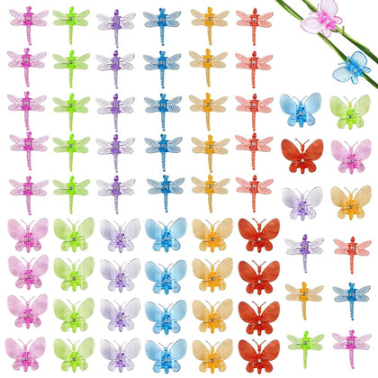 GELXGRIT butterfly orchid clip supporting delicate stems for upright growth.