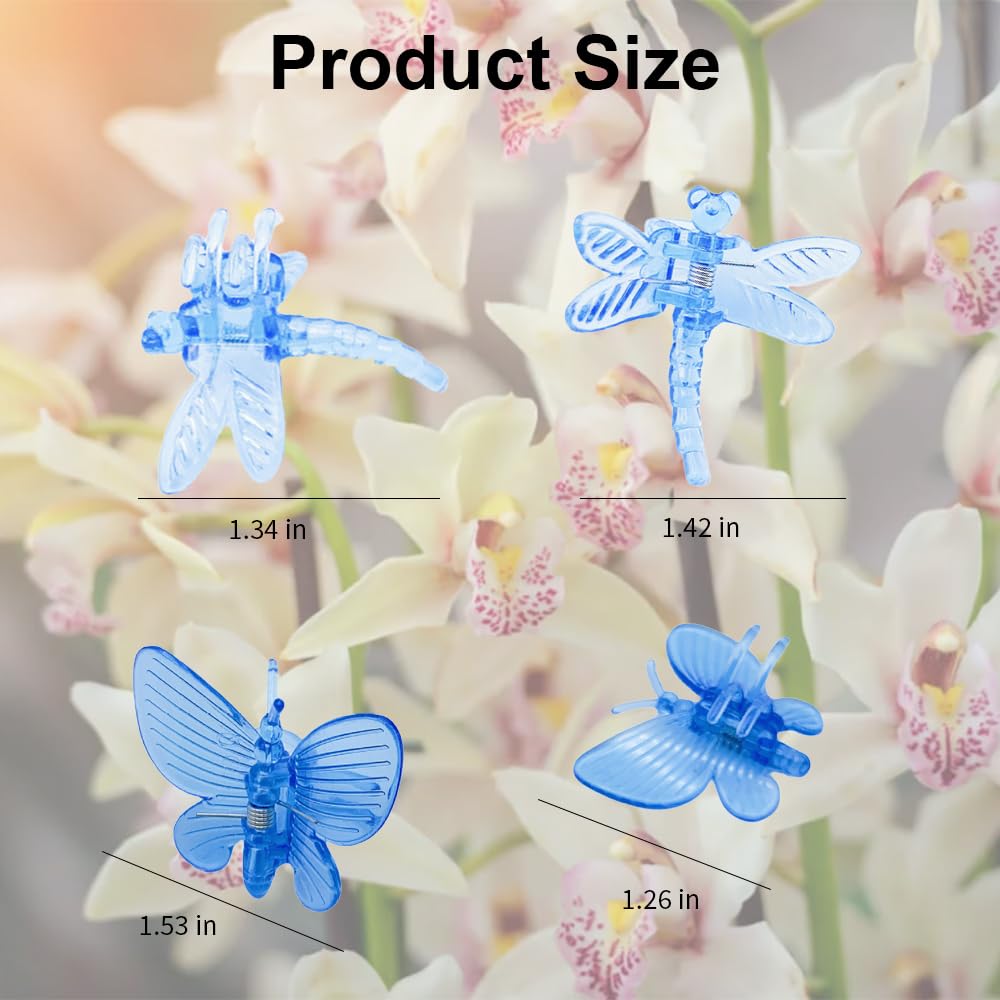 GELXGRIT dragonfly orchid clip providing secure hold for vines and blooms.
