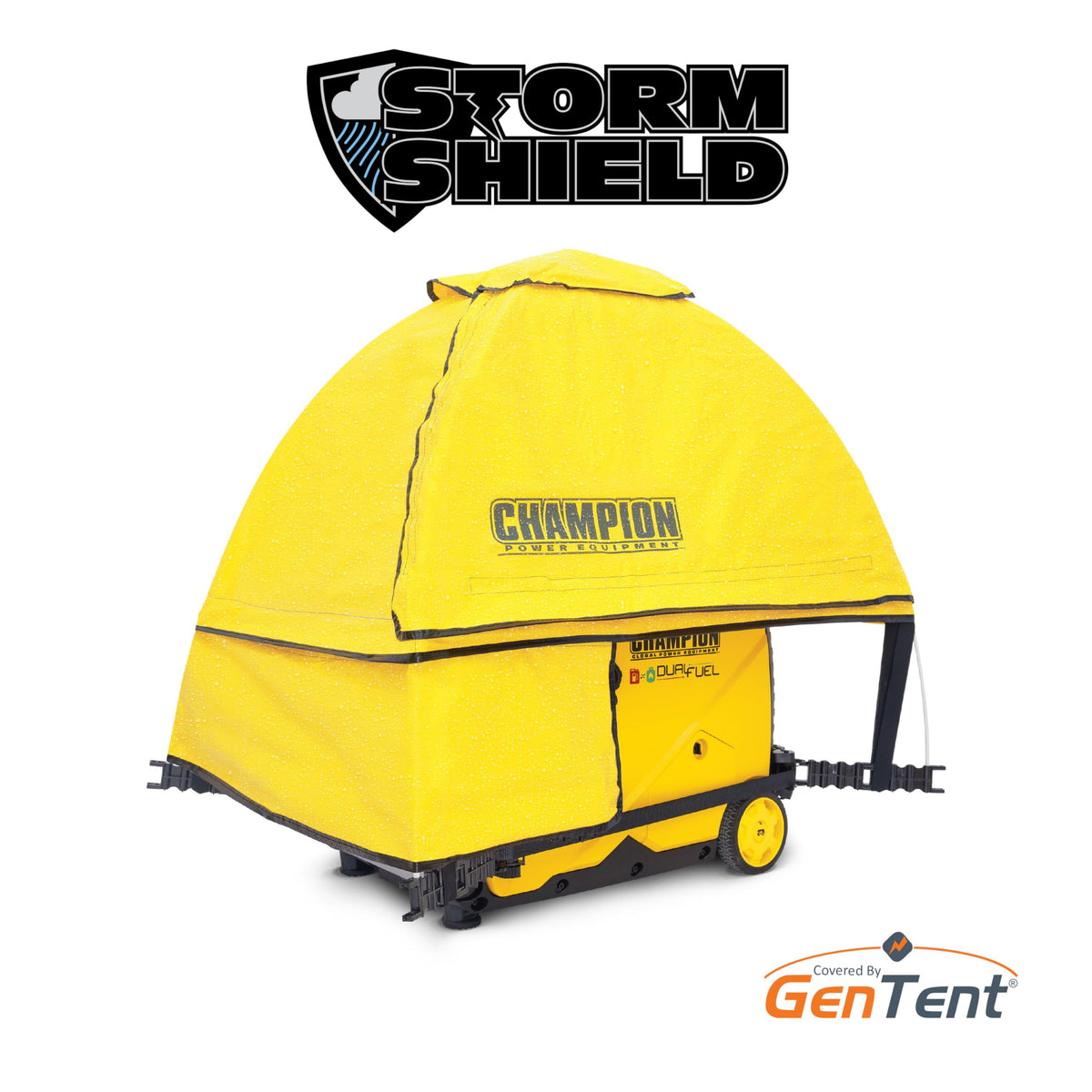 GenTent airflow design preserves inverter cooling with the cover attached