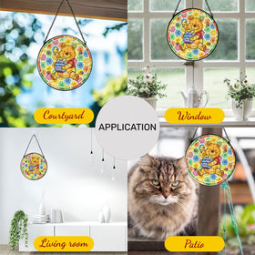 GENANY window sun catcher brightens kitchen doors and glass surfaces.