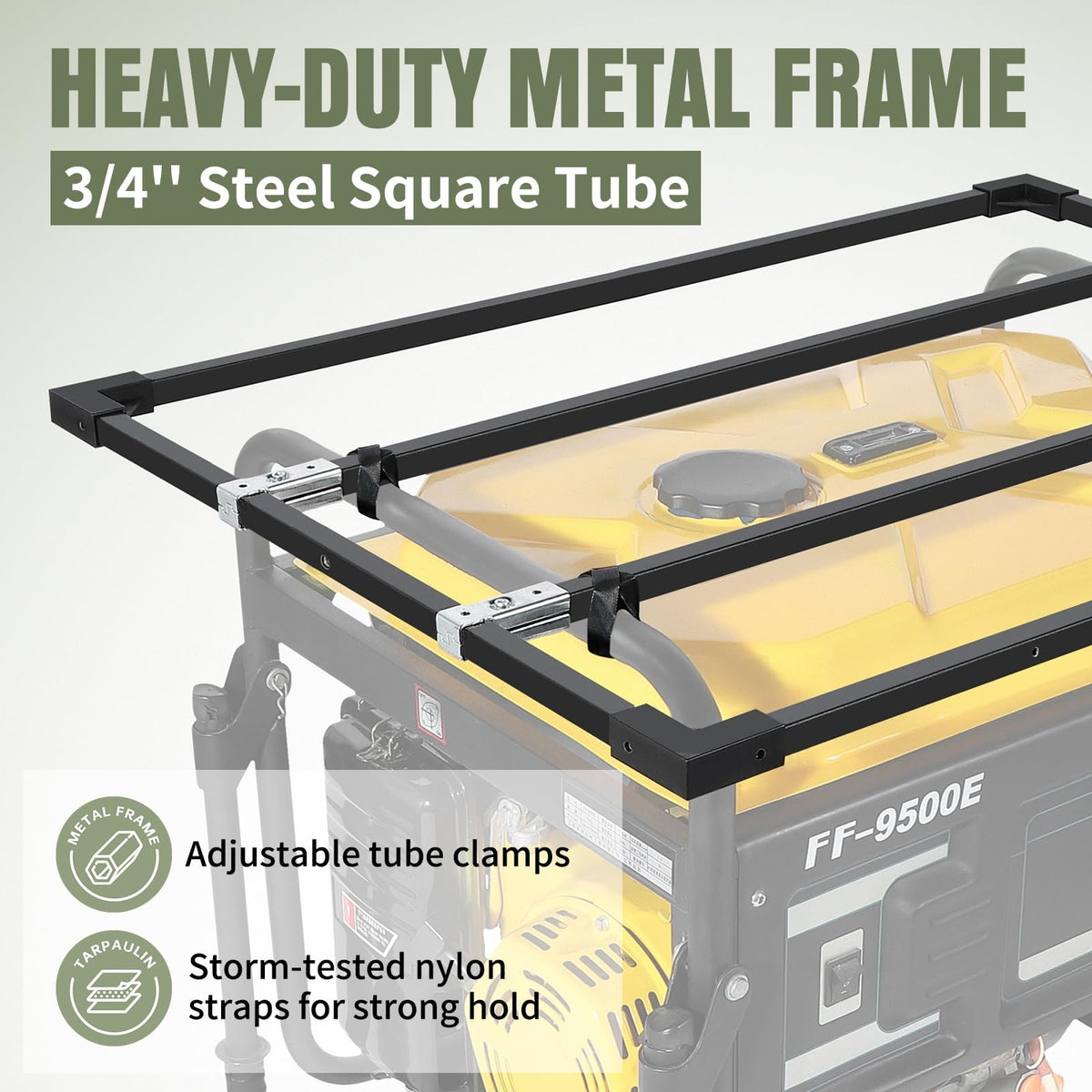 GenArmor flip-top refueling access enables quick, mess-free maintenance