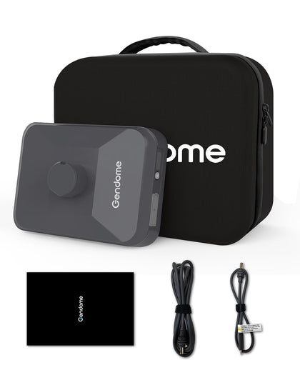 GENDOME 288Wh Starlink Mini battery pack powering remote internet sessions