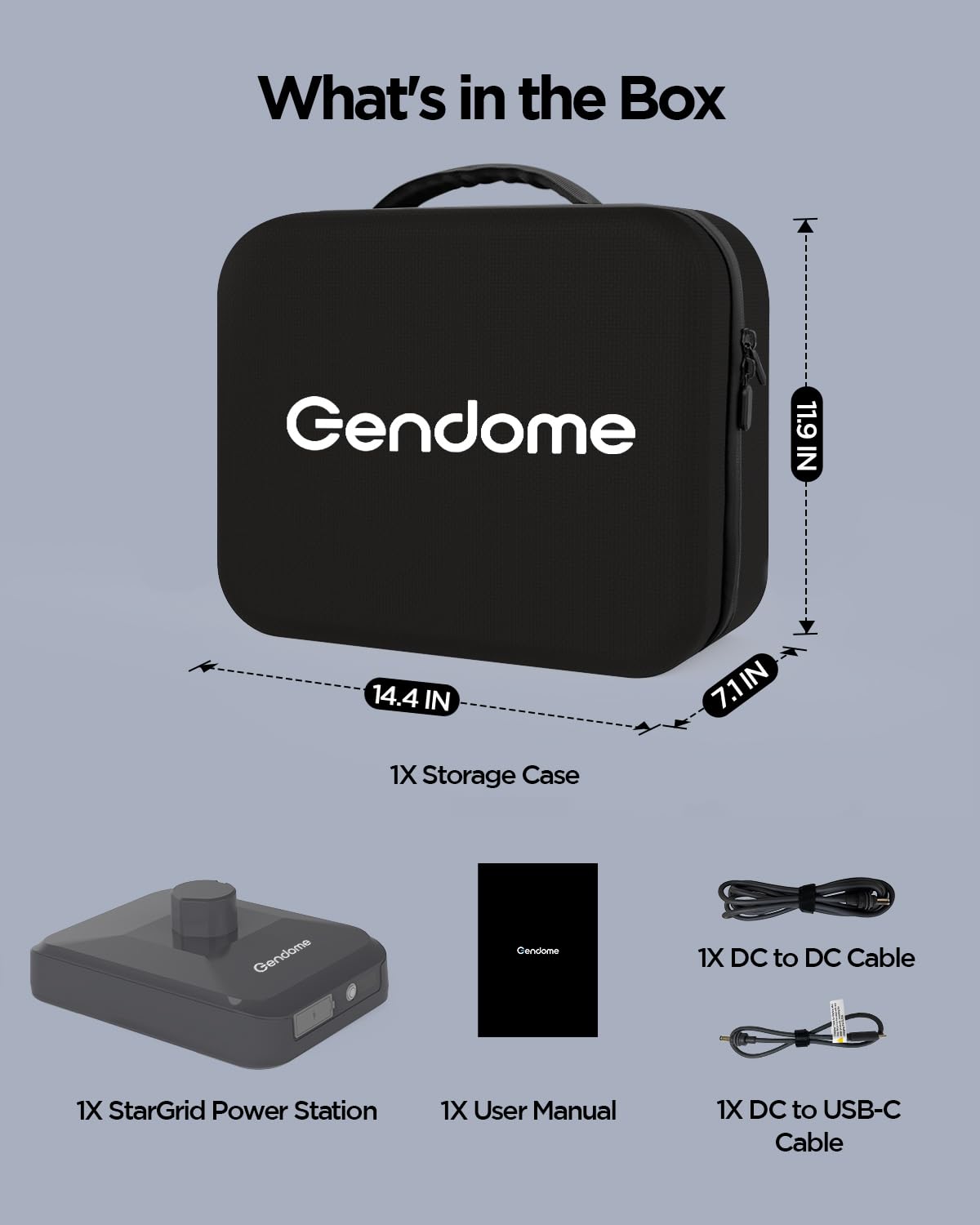 GENDOME compatible Starlink kit supports pass-through charging and simultaneous device power