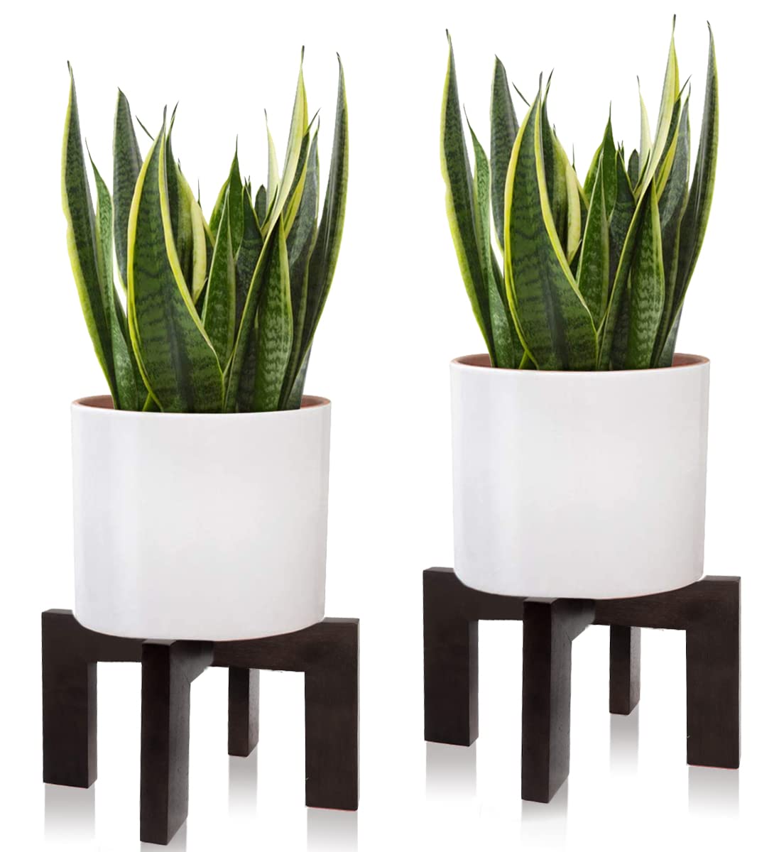 Gendral Forwepup plant stand for indoor and outdoor use, accommodates various pot shapes.