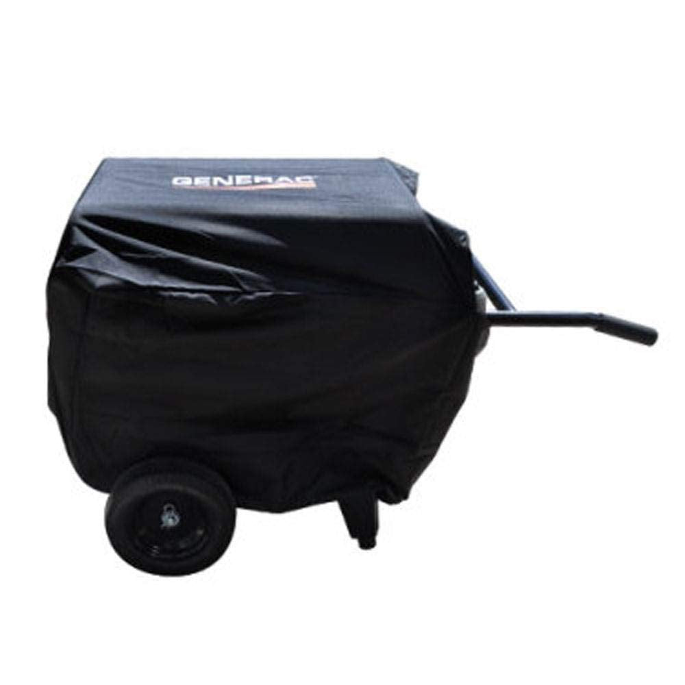 Generac 6811 storage cover with adjustable opening fits handles while maintaining protection
