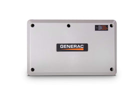 Generac 7006 load manager front panel for effortless outage monitoring and control.