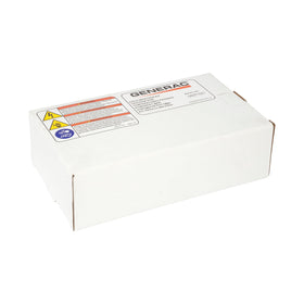 Generac 7102 oil heater kit installed on a generator for cold-weather starts.