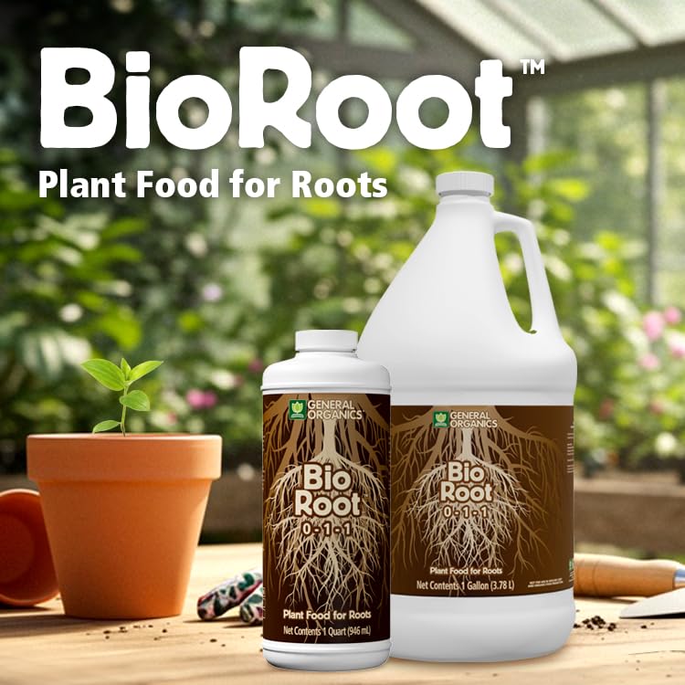 General Organics BioRoot transplant-support aids smooth plant transitions.
