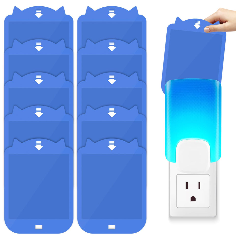 Generic 10-pack refill cartridges for the blue light interior unit, delivering consistent protection.