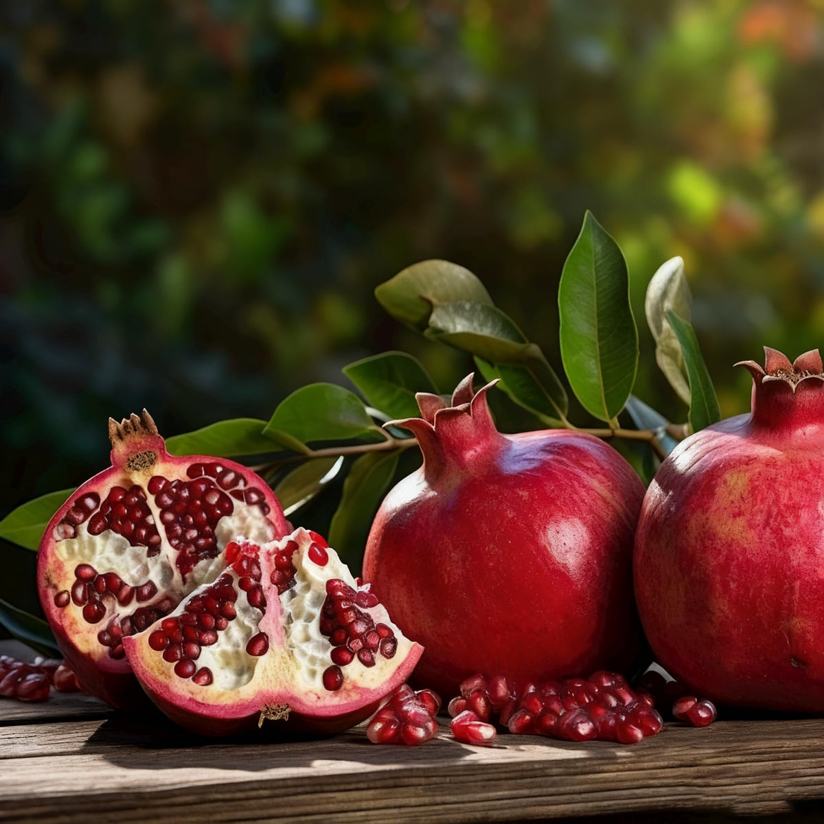 Generic 30 pomegranate seeds close-up highlighting seed quality for planting