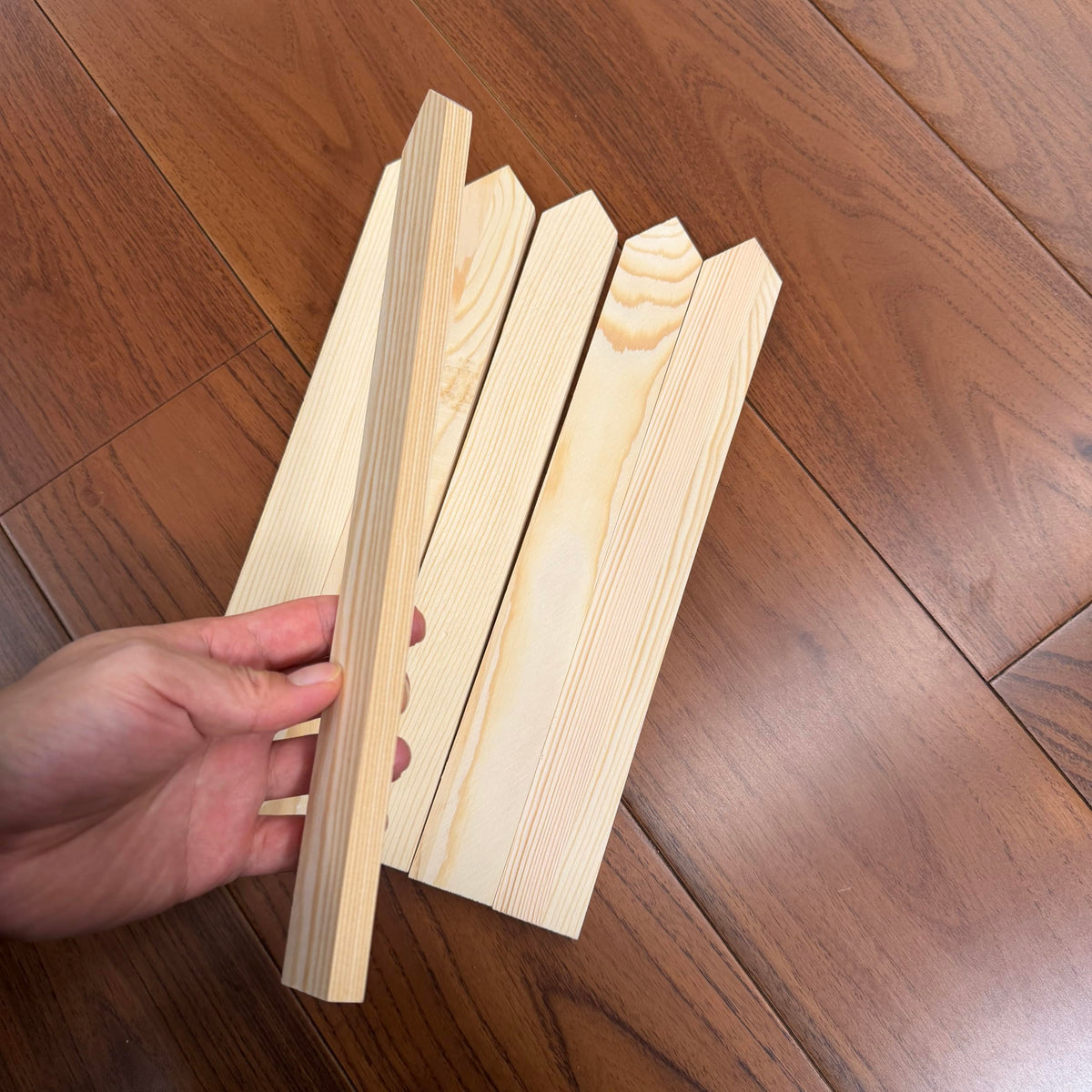 Generic 30-pack wooden stakes for boundary identification—mark property edges.
