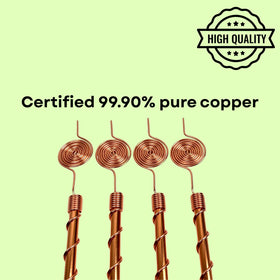 Generic 369 spiral copper antenna in greenhouse offers all-weather performance