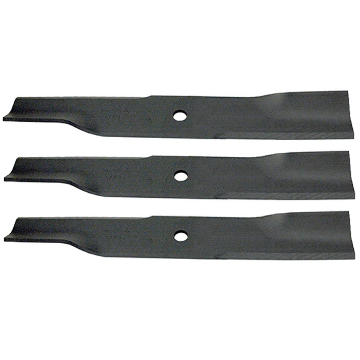Generic 3-pack 14436 blades for 48-inch Hustler mower for a crisp, even cut