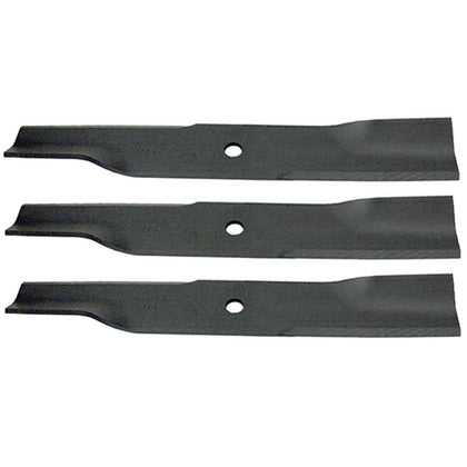 Generic 3-pack 14436 blades for 48-inch Hustler mower for a crisp, even cut