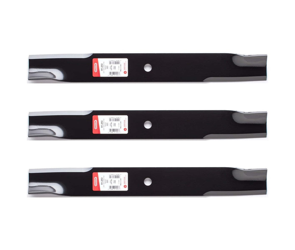 Generic 3-pack 91-253 heavy-duty blade for Gravely ZT HD 60, precise, durable mowing performance