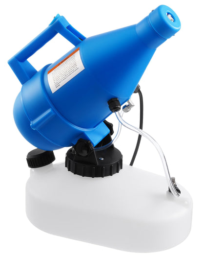 Generic 4.5L electric fogger tank capacity enables longer spray sessions with fewer refills