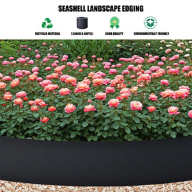 Generic 40ft edging sleek curb appeal enhances landscape aesthetics