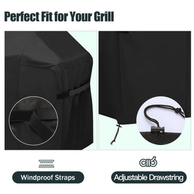 Close-up of fabric showing durable 600D material for long-lasting outdoor protection.