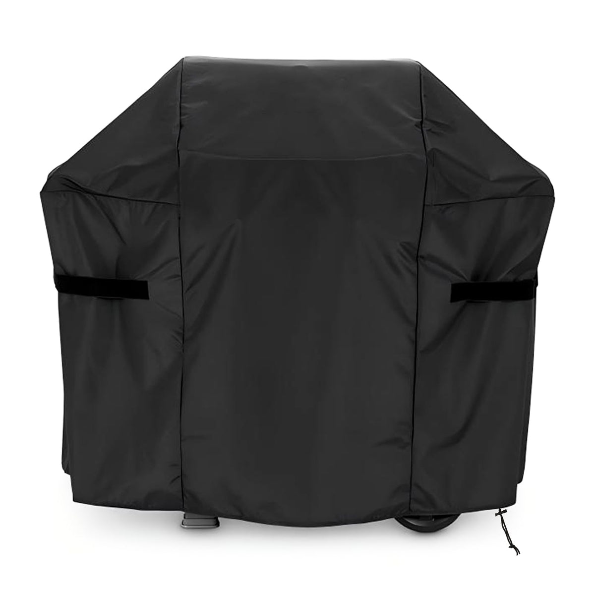 Generic 48 inch grill cover, front view, protecting Weber Spirit grills from weather and dust.