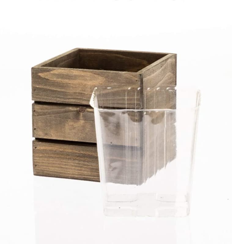 5-inch square liner shown with recommended inner dimensions.