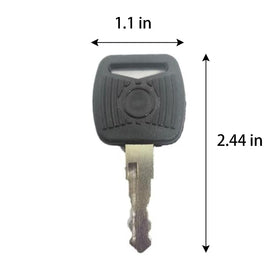 Generic 8035807 ignition key for JLG, ready for on-site replacements