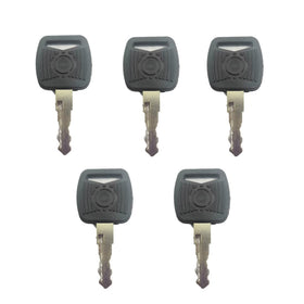 Generic 8035807 ignition key for SkyTrak, durable metal design for fleet maintenance