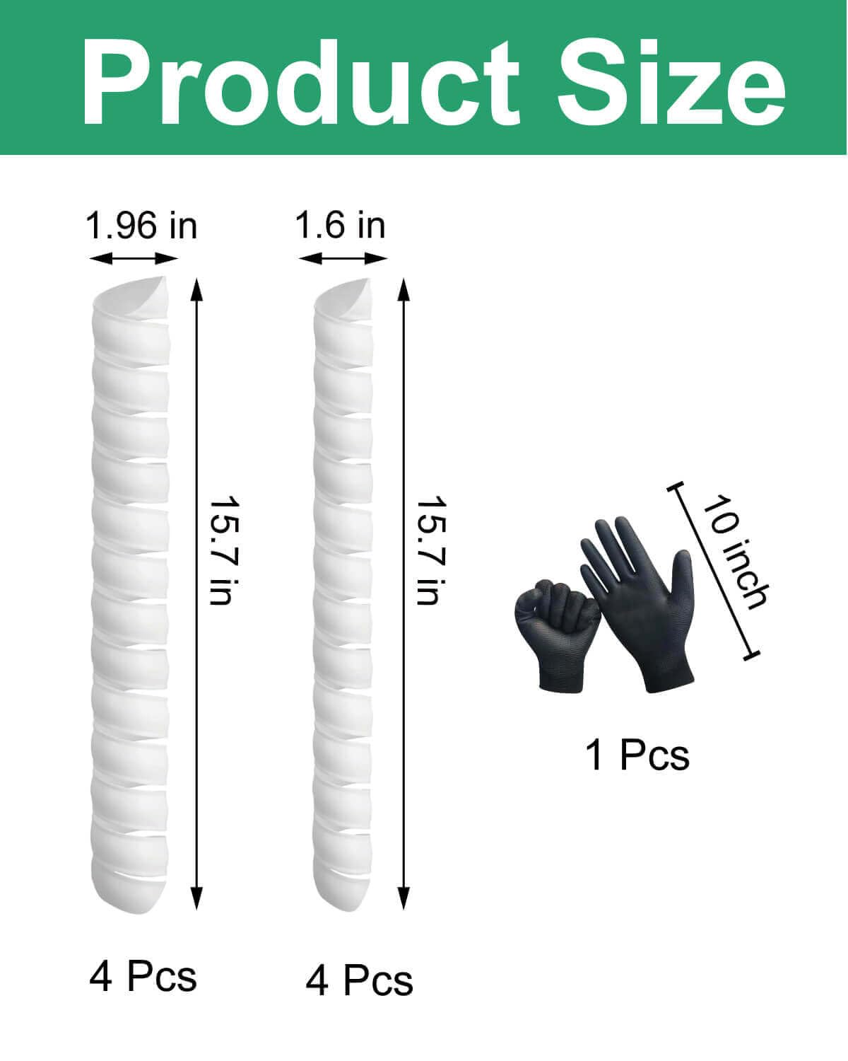 Generic large-size trunk guard protects mature trees from animals and weather.