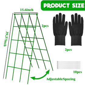 Generic A-frame Vegetable Frame installation-free design for easy garden setup.