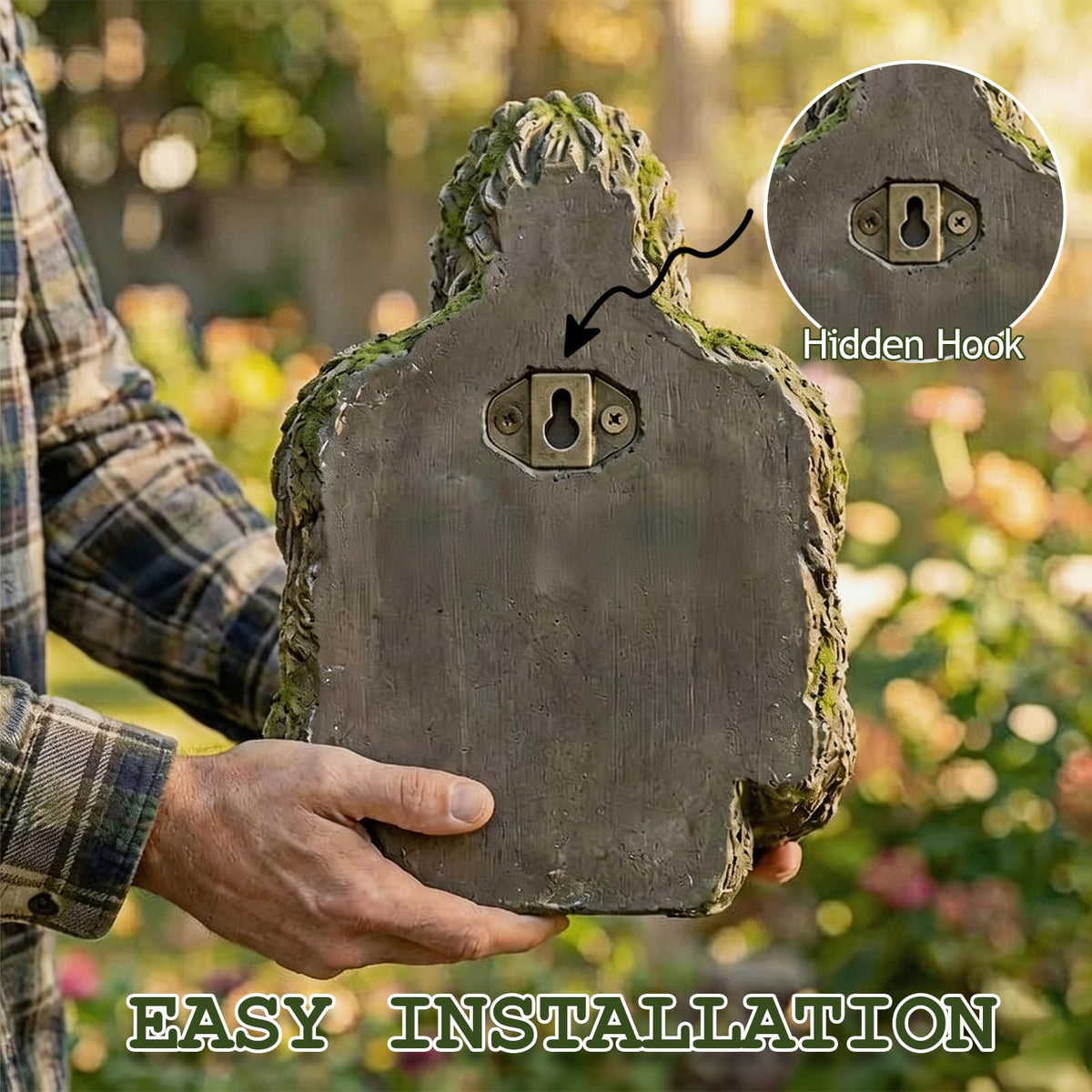 Generic Bigfoot Bird Feeder hanging feeder enhances courtyard aesthetics