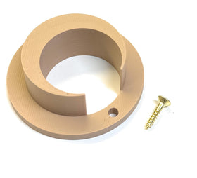 Generic Birdhouse Hole Restrictor narrows hole to 1 1/8 inch for small birds.