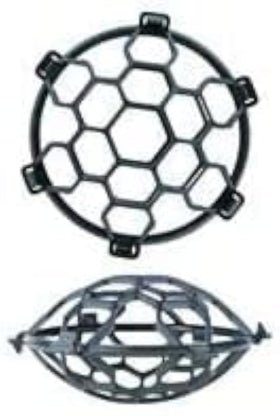 Generic Bouquet Floral Cage Arranger stabilizes stems in a 4-inch pillow for centerpieces