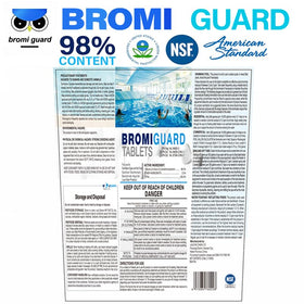 Generic Bromine Tabs 1-inch dispensing for hot tub maintenance.