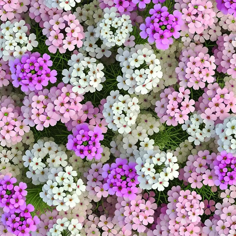 Generic Candytuft long blooming period sustains garden color through summer