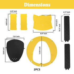 Generic multi-catch capacity handles multiple mice or rats.