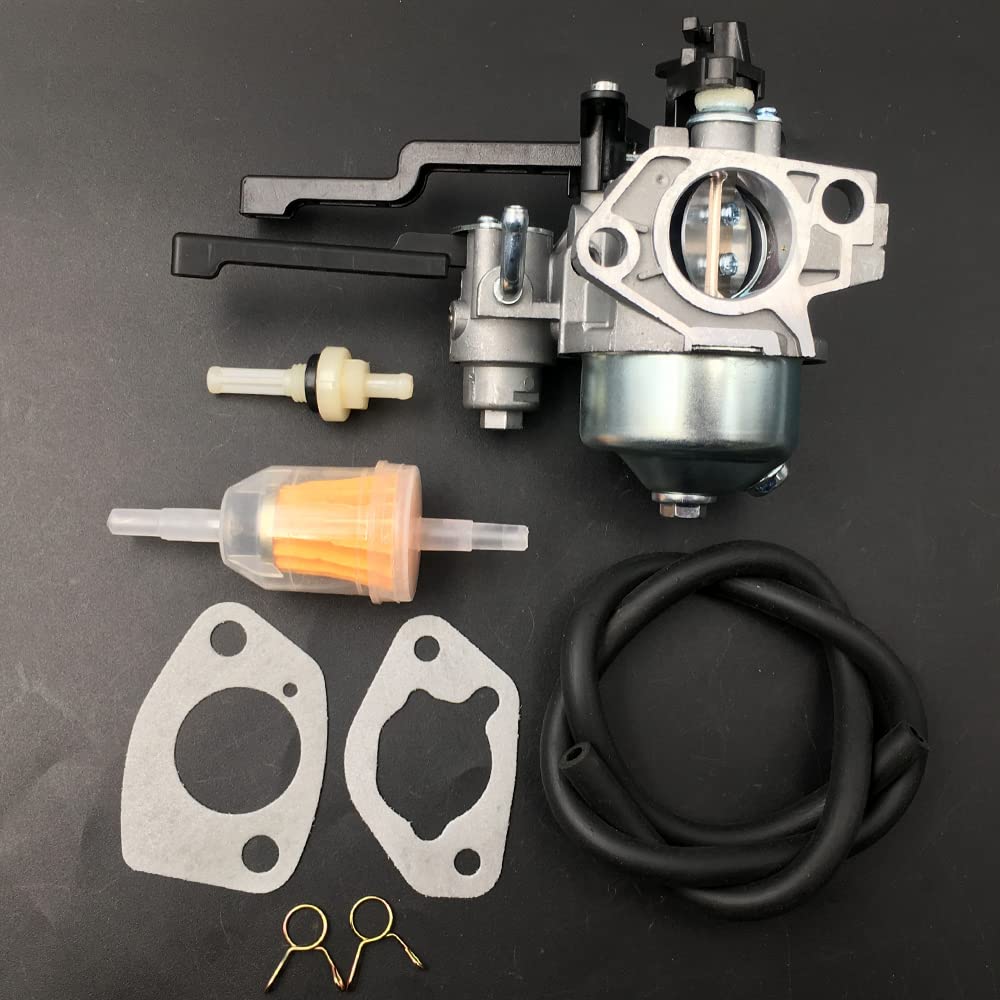 Close-up of high-quality components in the Generic carburetor kit.