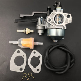 Close-up of high-quality components in the Generic carburetor kit.