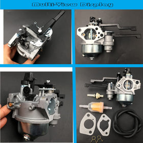 Gasket included with Generic Kohler carburetor kit for a proper seal.