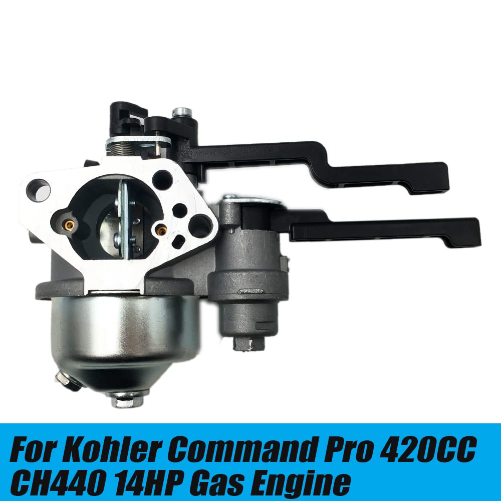 New aftermarket carburetor for Kohler 420CC delivers reliable starts.