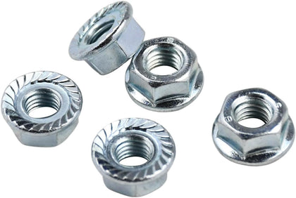Generic chainsaw bar nuts 5-pack for quick bar maintenance.
